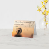 Het man is Vrij Citaat Voltaire Kaart (Gele Bloem)