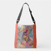 Het Man Kleurblok Crossbody Tas (Voorkant)