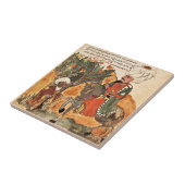 Het man komt uit een Indiase boomrenaissance Tegeltje (Zijkant)