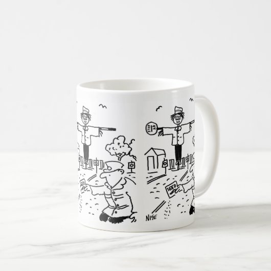 Het Man Lollipop gebruikt Lollipops om Scarecrow t Koffiemok (Voorkant rechts)