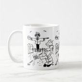 Het Man Lollipop gebruikt Lollipops om Scarecrow t Koffiemok (Links)