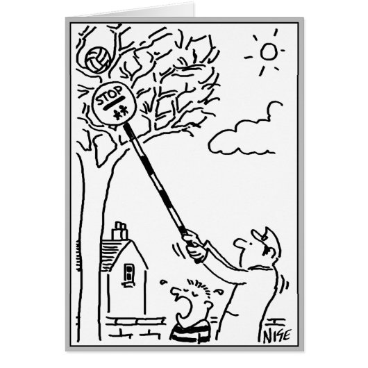 Het Man Lollipop helpt een Kol van een Boom krijge (Voorkant)