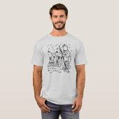 Het Man Lollipop is een roeiboot die Lollipop als  T-shirt (Voorkant volledig)