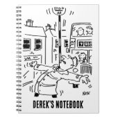 Het Man Lollipop is uitgeschakeld Notitieboek (Voorkant)