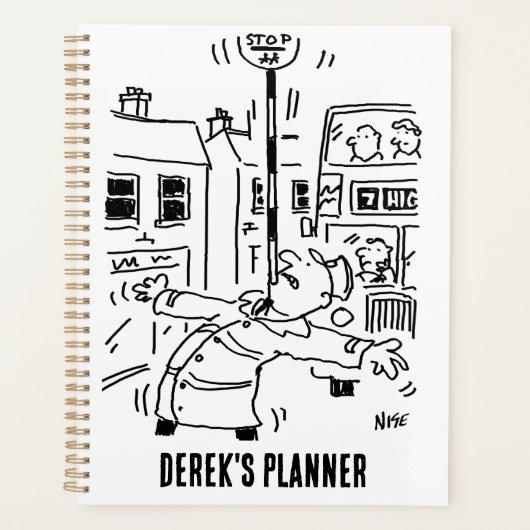 Het Man Lollipop is uitgeschakeld Planner (Voorkant)