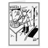 Het Man Lollipop knippert een Pizza (Voorkant)