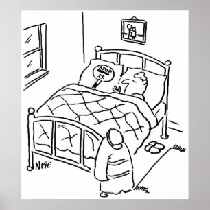 Het Man Lollipop slaapt met zijn Lollipop Poster