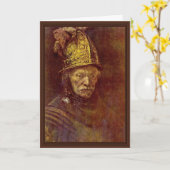 Het Man met de gouden helm. Kaart (Gele Bloem)