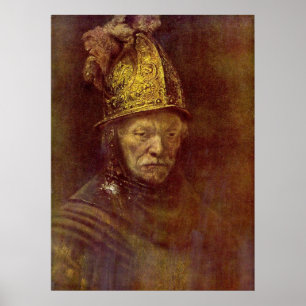 Het Man met de Gouden Helmet Poster