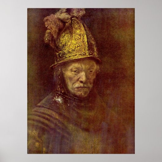 Het Man met de Gouden Helmet Poster (Voorkant)