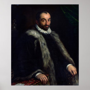 Het Man met een grote oppervlakte, 1580 Poster