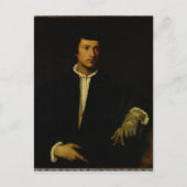 Het Man met een handschoen, c.1520 Briefkaart (Voorkant)