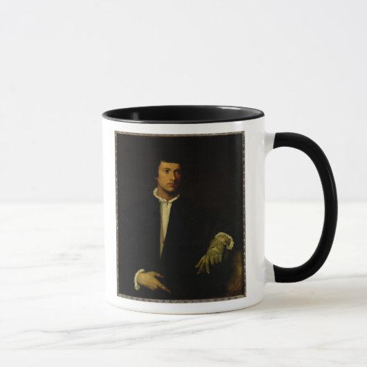 Het Man met een handschoen, c.1520 Mok (Rechts)