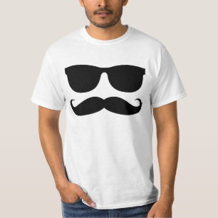 Het Man Mustache T-shirt