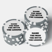Het man mythe legende poker chip golfbal marker (Opstapeling)