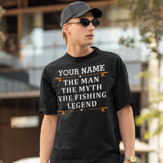 Het Man op maat gesneden De Mmythe Vissen Legend T T-shirt