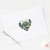 HET MAN PUMPKIN, FOLK ART HALLOWEEN STICKER Hart (Envelop)
