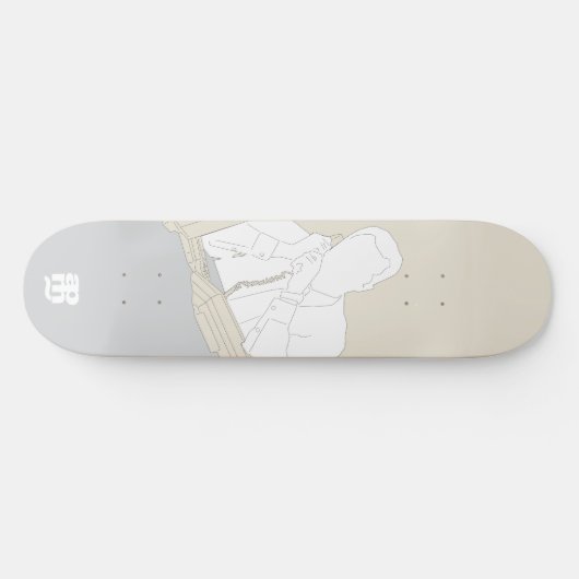 Het Man Skateboard (Horizontaal)