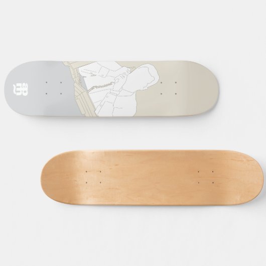 Het Man Skateboard (Horizontaal)