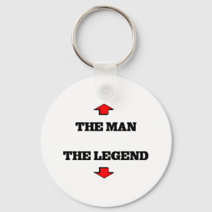 Het man sleutelhanger