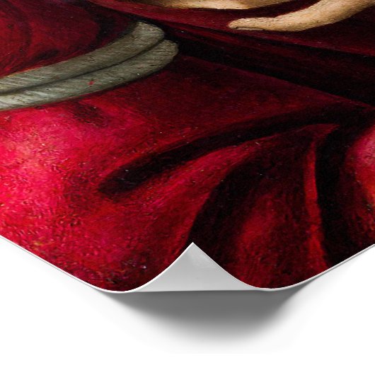 Het Man Sorrows door Sandro Botticelli Poster (Hoek)