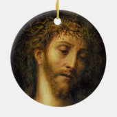 Het Man Sorrows Keramisch Ornament (Achterkant)