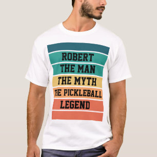 Het Man The Myth De Pickleball Legend Aangepaste n T-shirt