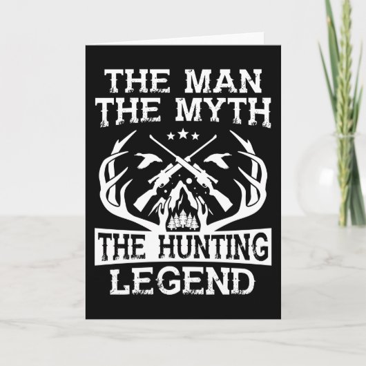 Het Man The Myth the Hunting Legend - Camp Kaart (Voorkant)