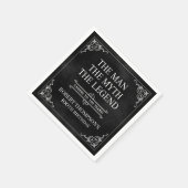 Het Man The Myth The Legend 100th Birthday Black Servet (Hoek)