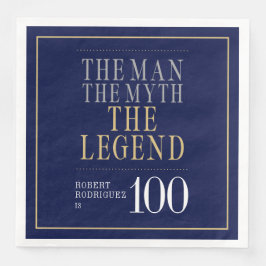 Het Man The Myth The Legend 100th Birthday Servet