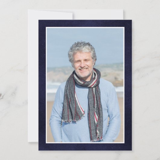 Het Man The Myth The Legend 60th Birthday Foto Kaart (Achterkant)