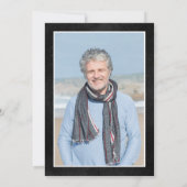 Het Man The Myth The Legend 60th Birthday Foto Kaart (Achterkant)