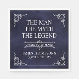 Het Man The Myth The Legend 60th Birthday Servet