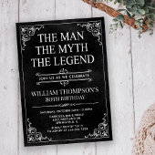 Het Man The Myth The Legend 80th Birthday Kaart