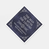 Het Man The Myth The Legend 80th Birthday Servet (Hoek)