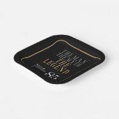 Het Man The Myth The Legend 85th Birthday Papieren Bordje (Gebogen)