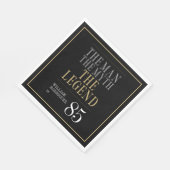 Het Man The Myth The Legend 85th Birthday Servet (Hoek)