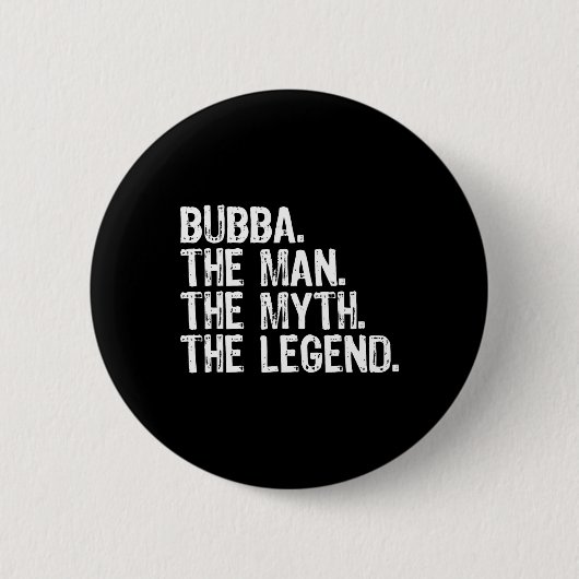Het Man The Myth The Legend Cool Funny Ronde Button 5,7 Cm (Voorkant)