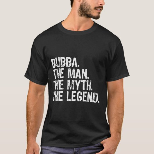 Het Man The Myth The Legend Cool Funny T-shirt (Voorkant)