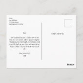 Het Man The Myth The Legend DAD Cool Vaderdag Briefkaart (Achterkant)