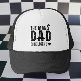 Het Man The Myth The Legend DAD Cool Vaderdag Trucker Pet
