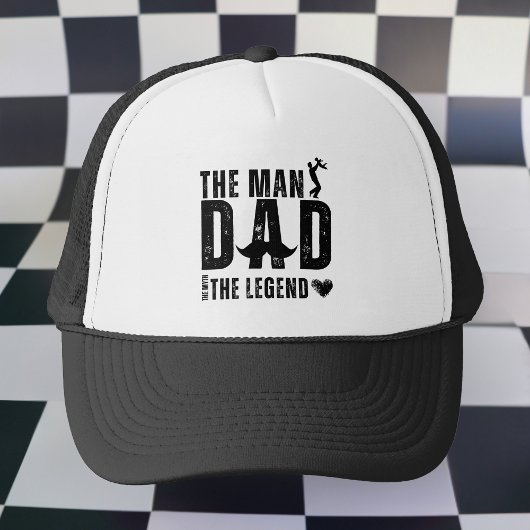 Het Man The Myth The Legend DAD Cool Vaderdag Trucker Pet