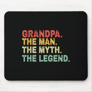 Het Man The Myth The Legend Fathers Day Gift Muismat