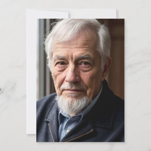 Het Man The Myth The Legend Foto 90e verjaardag Kaart (Achterkant)