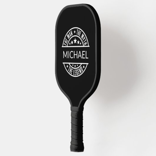Het Man The Myth The Legend Funny Custom Name Pickleball Paddle (Links)