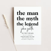 Het Man The Myth The Legend is het afschaffen van Kaart