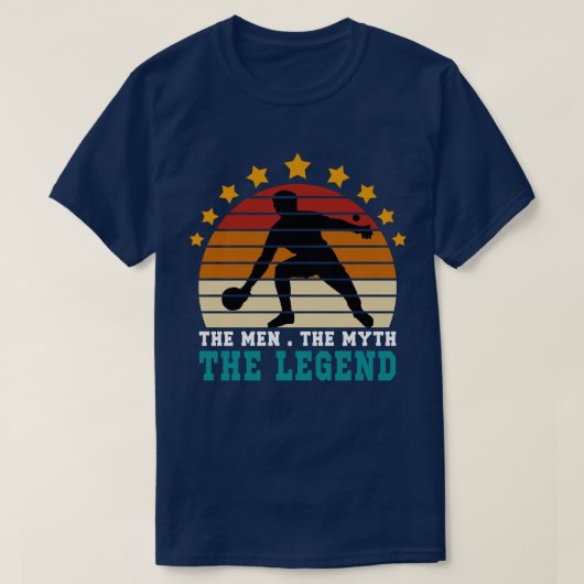 Het Man The Myth The Legend Ping Pong T-shirt (Design voorkant)