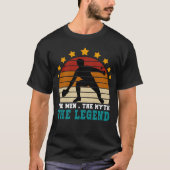 Het Man The Myth The Legend Ping Pong T-shirt (Voorkant)