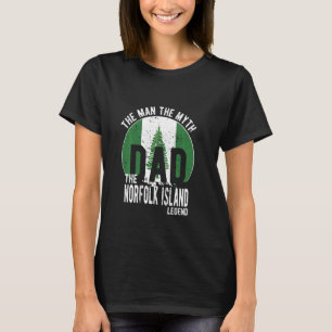 Het Man The Myth The Norfolk Island Legend - Papa T-shirt