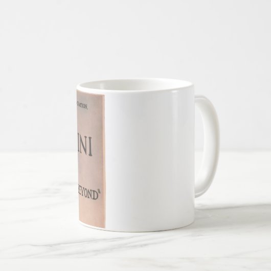 Het Man van Beyond (Houdini film, 1922) Koffiemok (Voorkant rechts)